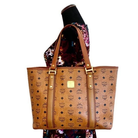 MCM Handbags - MCM Authentic Medium Shopper Tote Bag